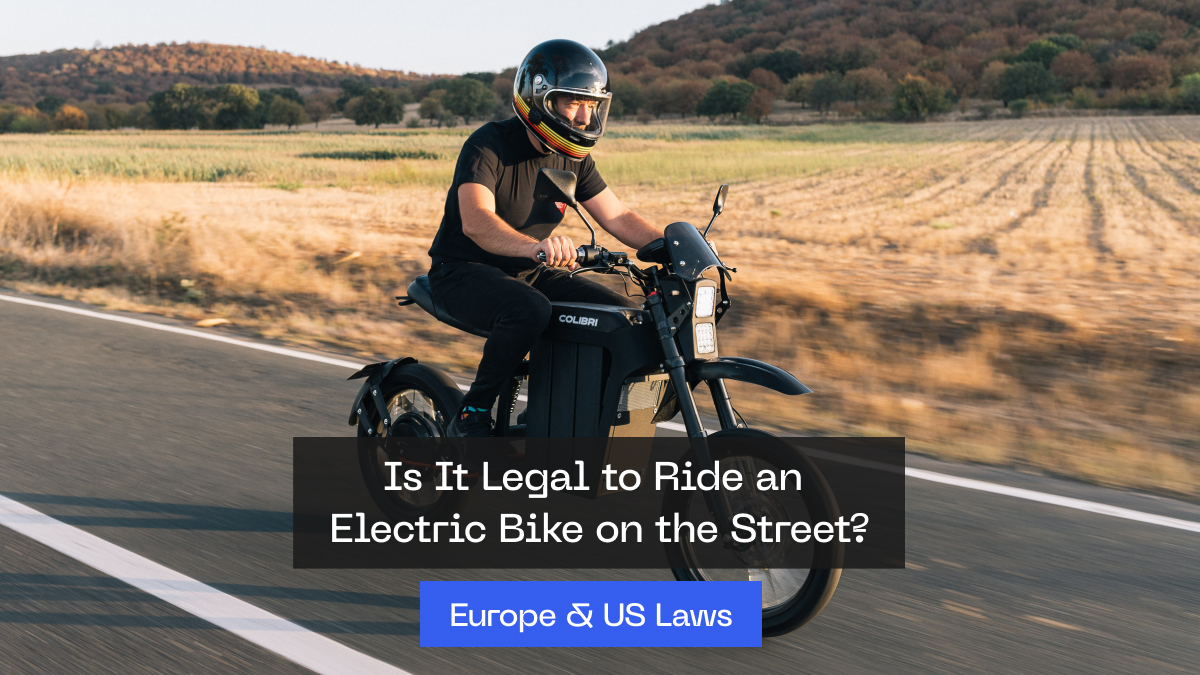 Is It Legal to Ride an Electric Bike on the Street? Europe & United States Laws